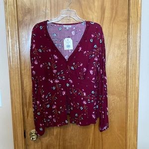 NWT Wonderly Womens Curvy Blouse 0X